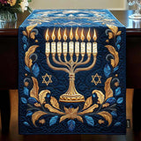 Pöytäliina – Valolla Menorah