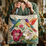 Jastučasta torba - Kolibri i Bijeli Cvjetovi