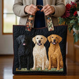 Käsityölaukku – Labradori Trio